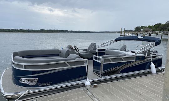 Pontón muy divertido para pasar el rato en Hilton Head Island, Carolina del Sur