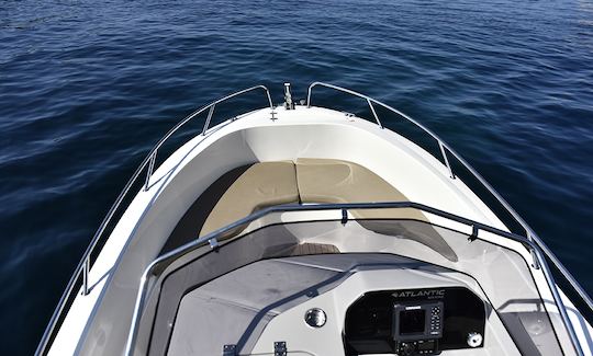 Atlantic Open 750 Deck Boat Rental in Dubrovnik, Croatia