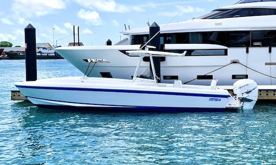 32ft intrepid for private Charter in Nassau Bahamas