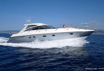 Princess V48 Sport Motor Yacht Rental in Cote d'Azur, France 