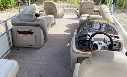 22' Smooth Rollin’ Pontoon in Lake Havasu City — Multi-day discounts available!