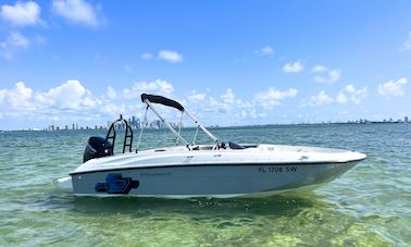 Bayliner Bareboat Rental for Intracoastal Miami — Free Parking! 