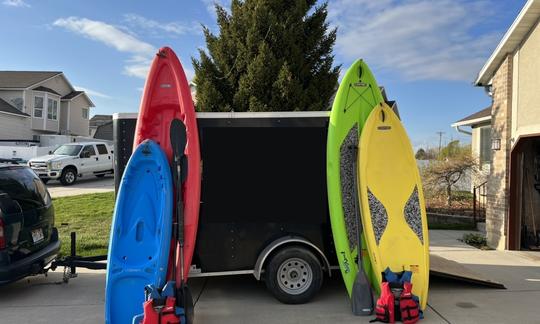 Kayak and Paddleboard Water Party Pack in Sandy Utah