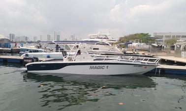 Ultimate Adventure: 34 CC Charter in Cartagena de Indias, Colombia!