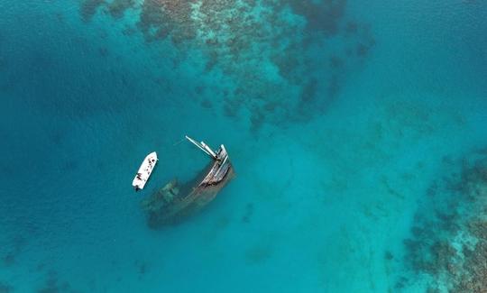 Plongée sous-marine dans l'atoll de Vaavu, Maldives