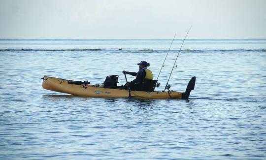 Pesca de caiaque nas Maurícias