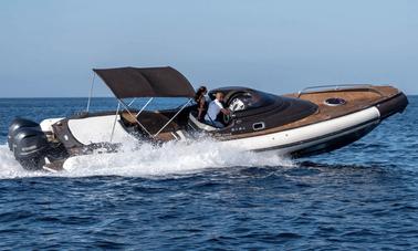 Bateau à moteur RIB PRINCE 35' - 600 ch pour des visites privées au départ de Hvar