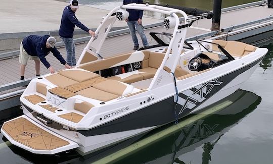 Tige ATX Type S Wakeboat Rental in Coeur d'Alene, Idaho!