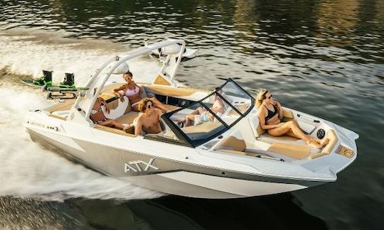 Tige ATX Type S Wakeboat Rental in Coeur d'Alene, Idaho!