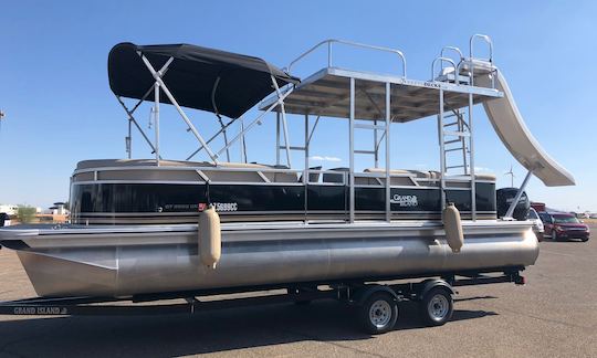 Grand Island Double Decker Pontoon With Slide in Peoria