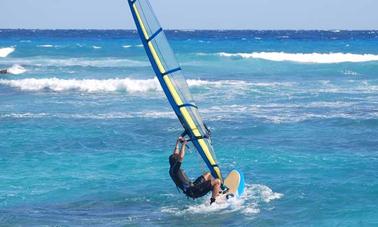 Planche à voile à Bentota, Sri Lanka