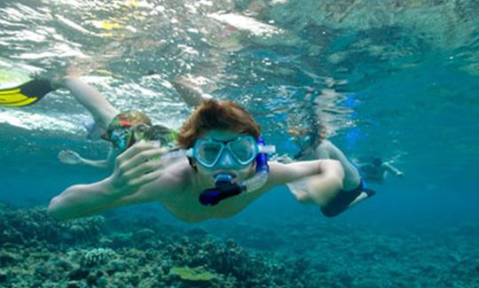 Snorkeling in Unawatuna, Sri Lanka