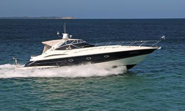 Aluguel de iates a motor Sunseeker Camargue 44 em Golfe-Juan, França