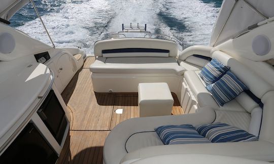 Sunseeker Camargue 44 Motor Yacht Rental in Golfe-Juan, France