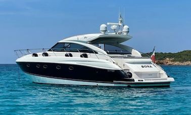 Princess V53 Power Mega Yacht Rental in Saint-Jean-Cap-Ferrat, France