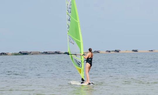 Wind Surfing in Kalpitiya, Sri Lanka