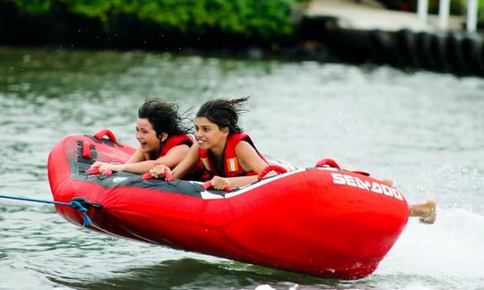 Tube Rides in Bentota, Sri Lanka