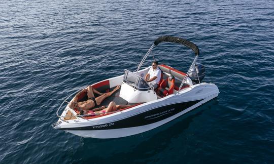 Alquiler de Okiboats Barracuda 545 Orange en Zadar, Croacia