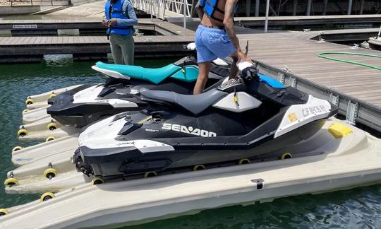 Location de jet-ski SeaDoo Spark sur le lac Tulloch