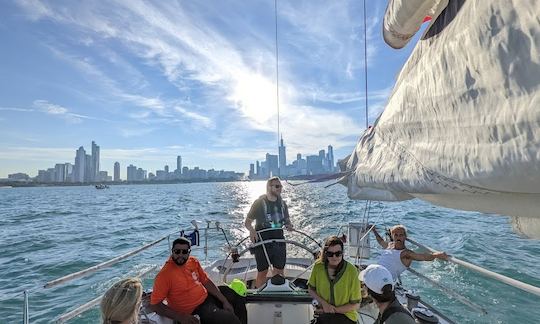 40' Sailboat Monroe Harbor Chicago