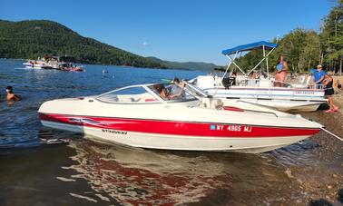 STINGRAY 185LS SUR LE GRAND LAC SACANDAGA, LE LAC INDIAN, LE LAC SARATOGA ET PLUS