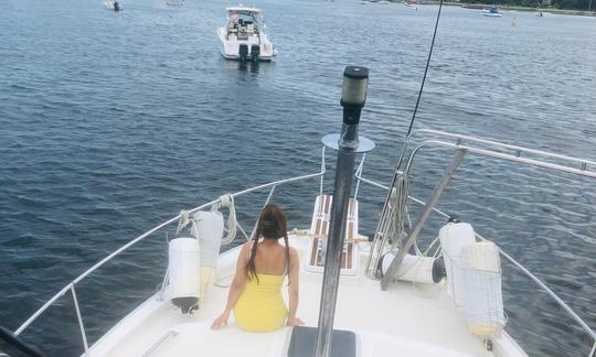 Yacht Mainship de 40 pieds avec capitaine à Newburyport