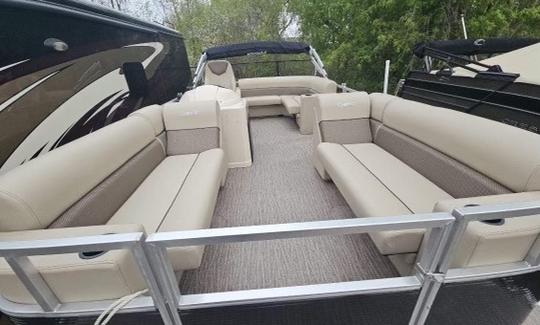 2022 Northstar Pontoon on Gorgeous Lake Minnetonka