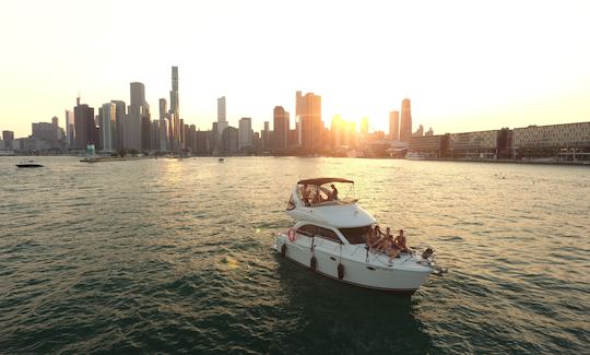 Chicago Sunset from the lake