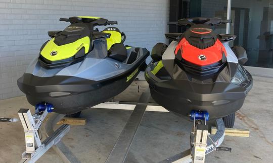 Diversão de jet ski em Lake Wateree ao sol!!! 2024 Sea Doo com alto-falantes Bluetooth!!!!