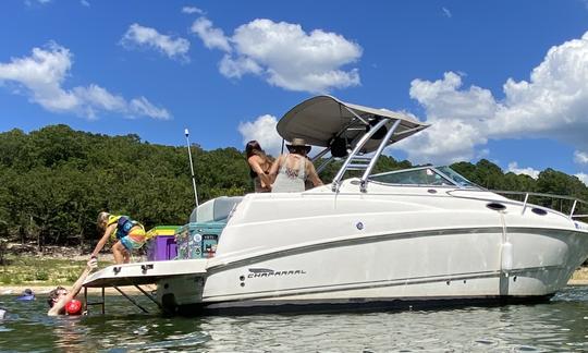 Relax and Enjoy Tenkiller Ferrry Lake  with our Chaparral Cuddy Cabin Yacht