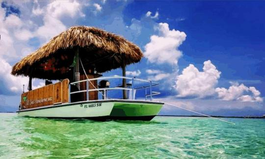 Tiki Bar Boat in Key West