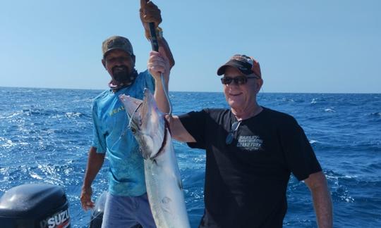 Fishing Cartagena in a 38ft CenterConsole