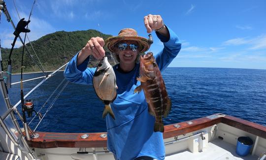 Pesca costeira em Ponta Delgada, Açores