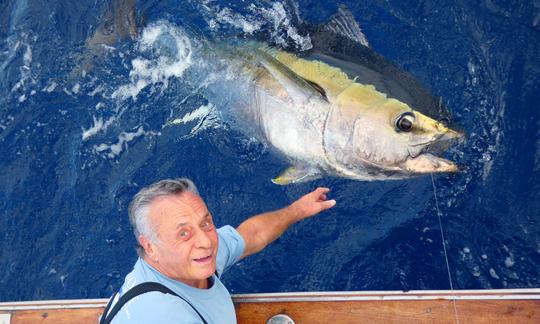 Pesca esportiva em Ponta Delgada, Açores!