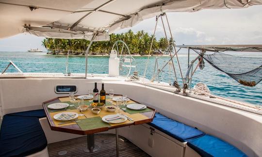 Aluguel de catamarã de cruzeiro Nautitech 43 nas Ilhas San Blas, Panamá