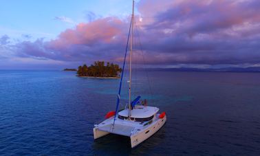 Frete de catamarã de cruzeiro Salinas 48 nas Ilhas San Blas, Panamá