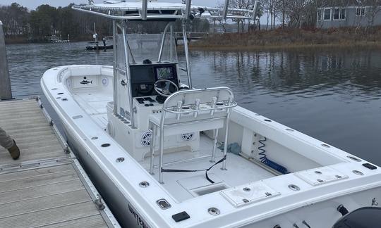 28ft Whitewater Center Console Rental in Mashpee, Massachusetts