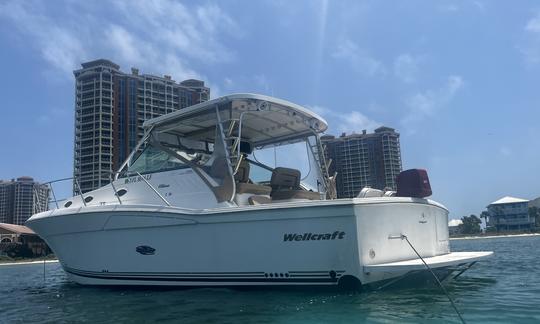 Wellcraft Coastal 330, She’s 39 foot long and 15ft Wide!