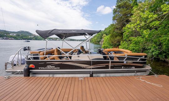 14 person pontoon on Lake Austin!