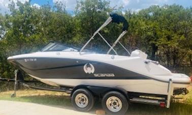 10 Passenger Boat Scarab 215ID On Eagle Mountain Lake