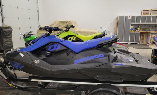 2 Jetskis for rent in Post Falls / Coeur d'Alene on the Spokane River