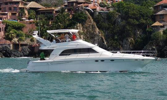 Yachting de luxe Sea Ray Fly 48 à Ixtapa Zihuatanejo