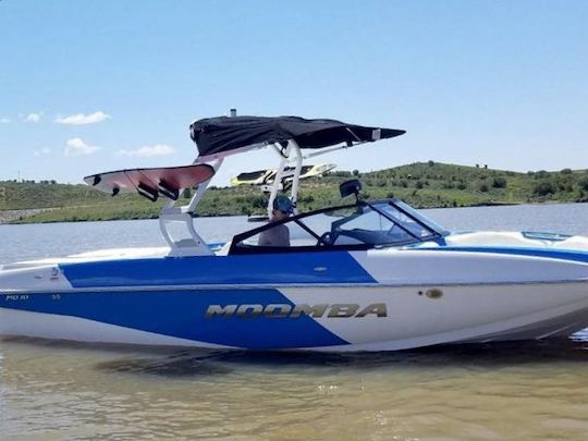 23ft Moomba Wakeboat for SURFING in the MOUNTAINS!!!