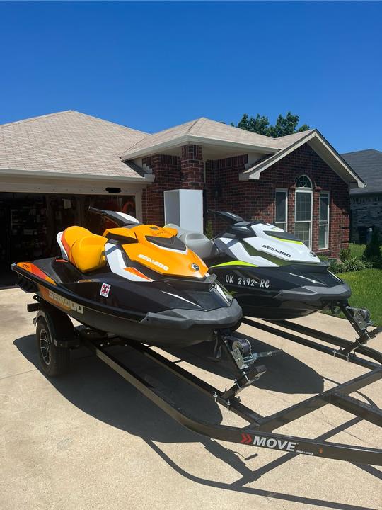 2 SeaDoos available for rent |DFW Lakes|