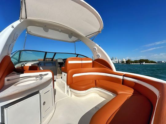 Festa com estilo! - Ganhe 1 hora grátis - O melhor barco de festa SeaRay Sundancer de Miami de 37 pés!