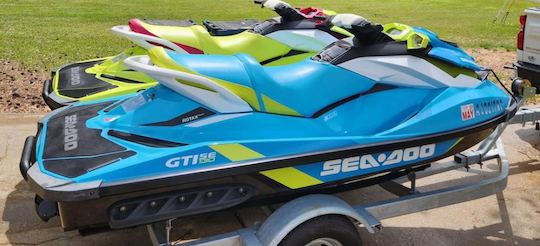 Seadoo GTI 130 2015 - Bleu avec refroidisseur