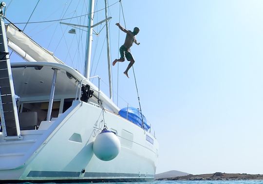 Sailing Catamaran Rental in Kalafati, Greece