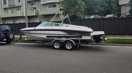 10 Person 22ft Chaparral with a 7.3 engine 