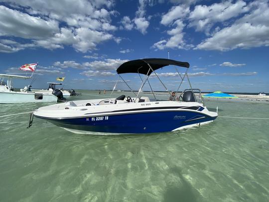 Hurricane Sundeck Sport 205: Rent the Coastal Adventure on Getmyboat