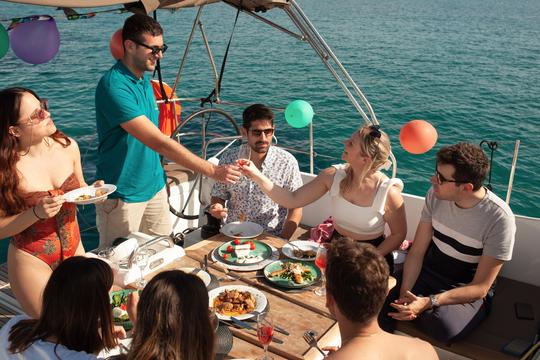 Athens Private Full Day Sailing Cruise with Greek Gastronomy